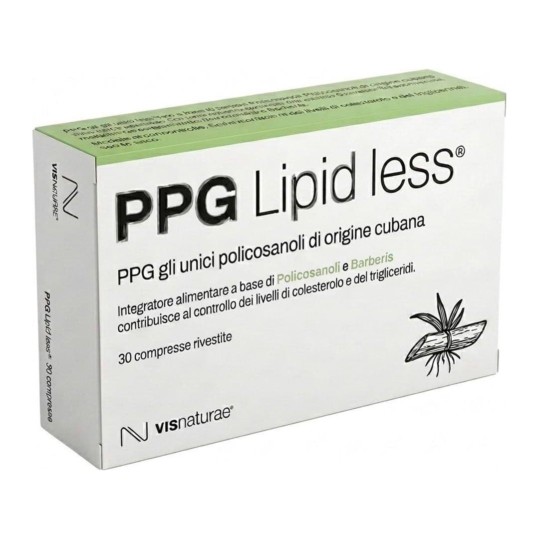 PPG Lipid Less Integratore con Policosanoli 30 Capsule