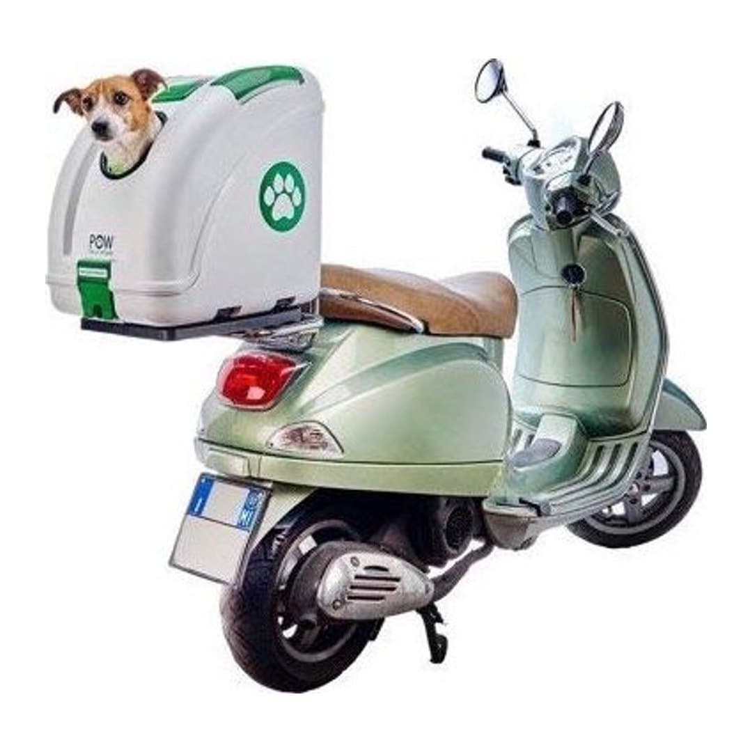 Trasportino Rigido per Cani e Gatti da Agganciare a Scooter, vista 8