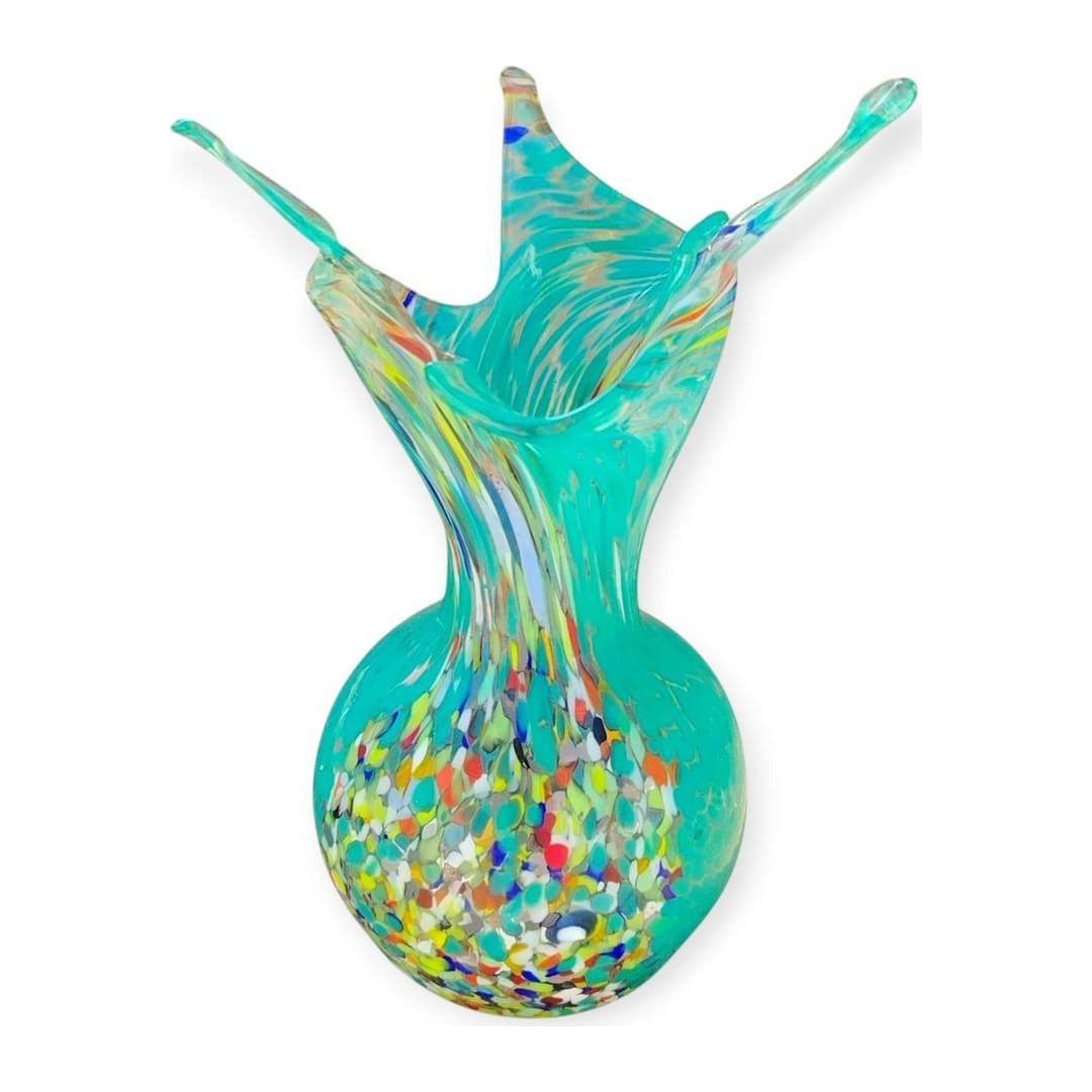 Vaso in Vetro di Murano Originale 20 cm