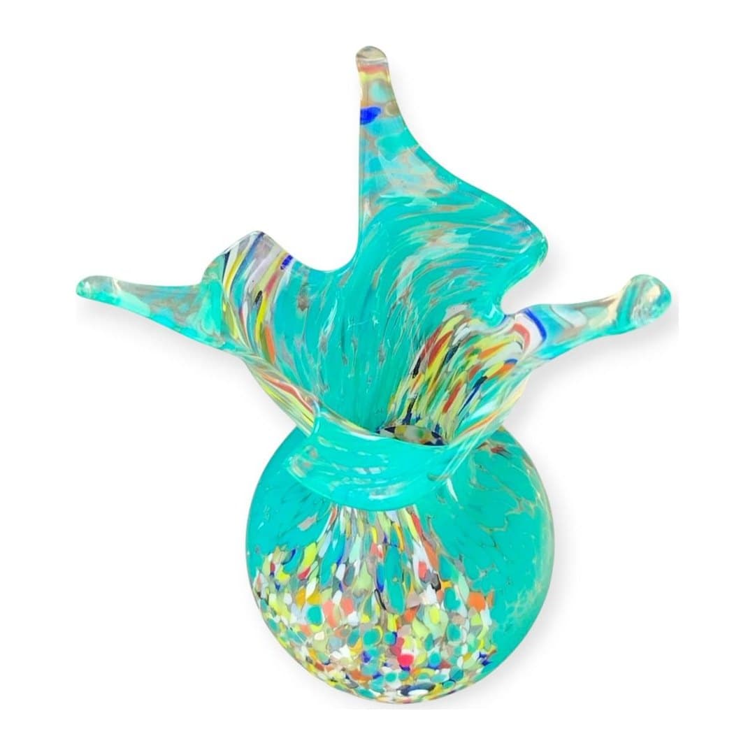 Vaso in Vetro di Murano Originale 20 cm, vista 2