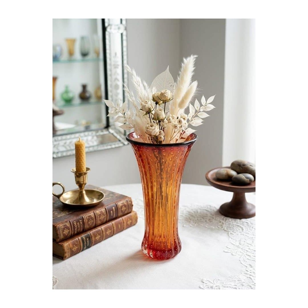 Vaso in Vetro di Murano Originale 32 cm, vista 7