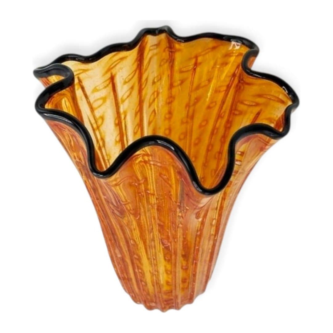 Vaso in Vetro di Murano Originale 28 cm, vista 2