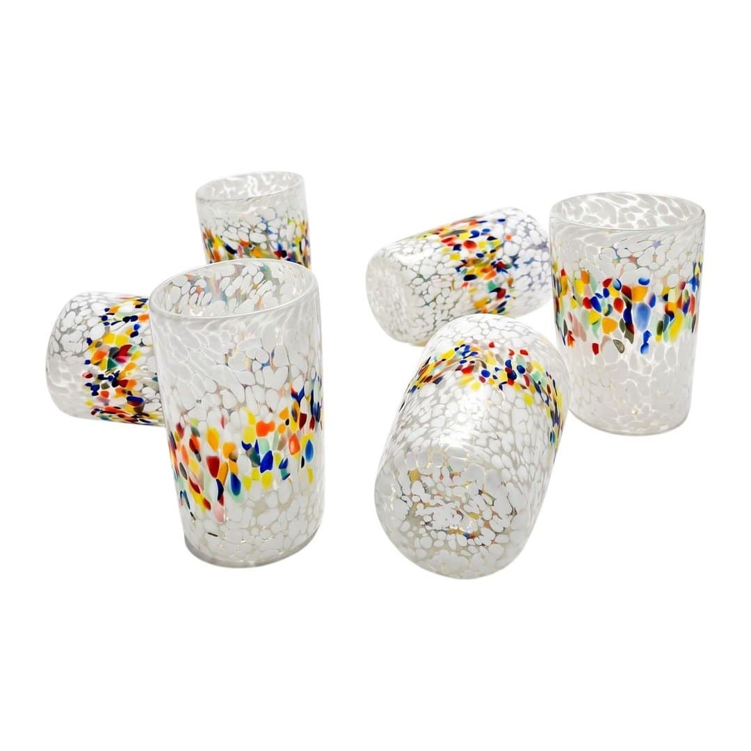 Set 6 Gotti Bicchieri Acqua 250 ml Vetro di Murano, vista 3
