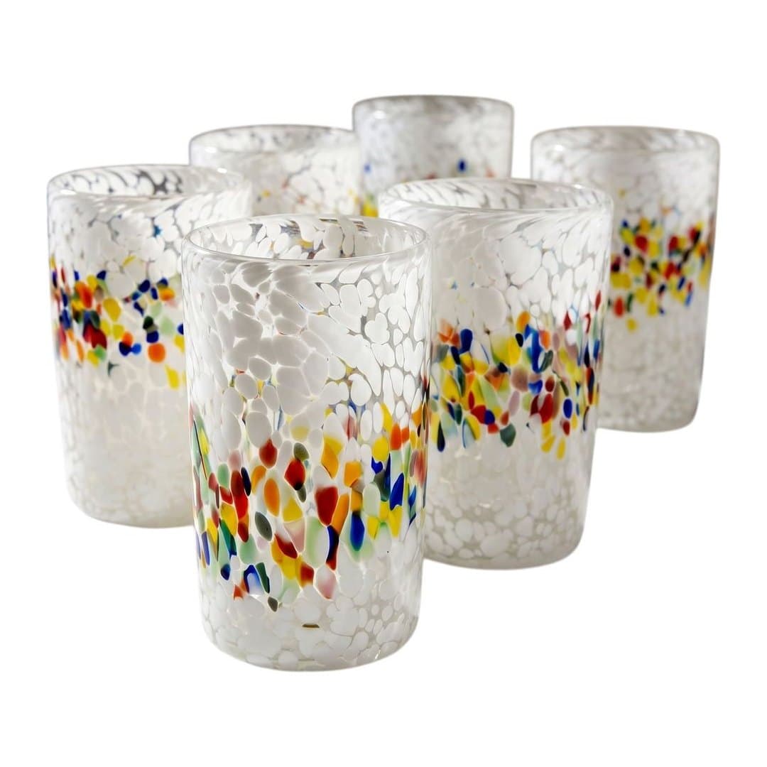Set 6 Gotti Bicchieri Acqua 250 ml Vetro di Murano, vista 4