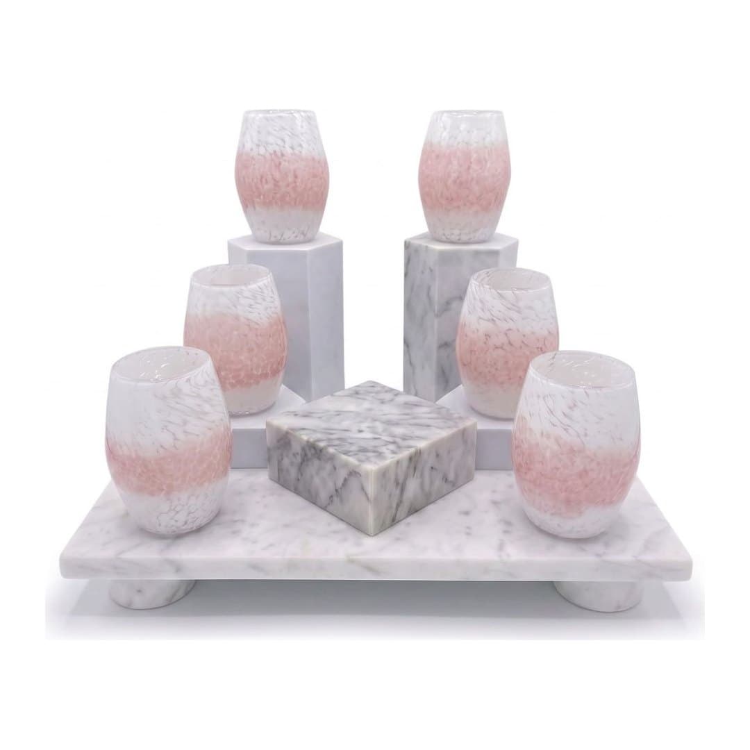 Set 6 Goti Bicchieri Acqua 300 ml Vetro di Murano, vista 2