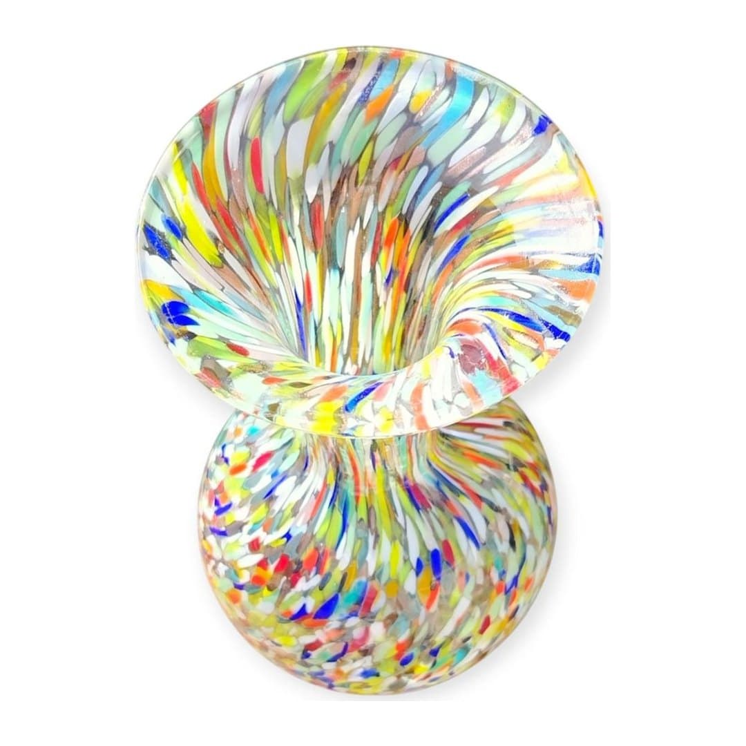 Vaso in Vetro di Murano Originale H 17 cm, vista 4