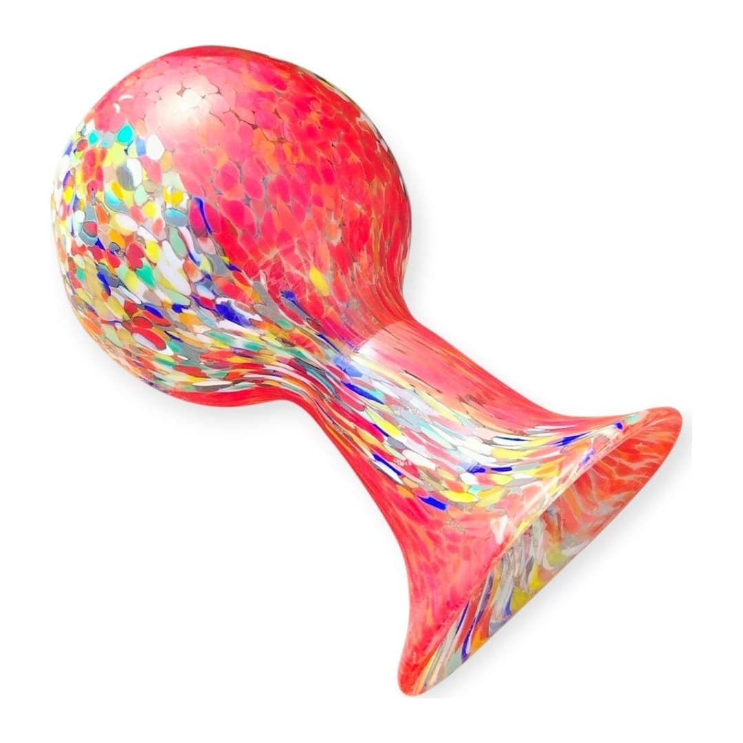 Vaso in Vetro di Murano Originale H 17 cm, vista 4