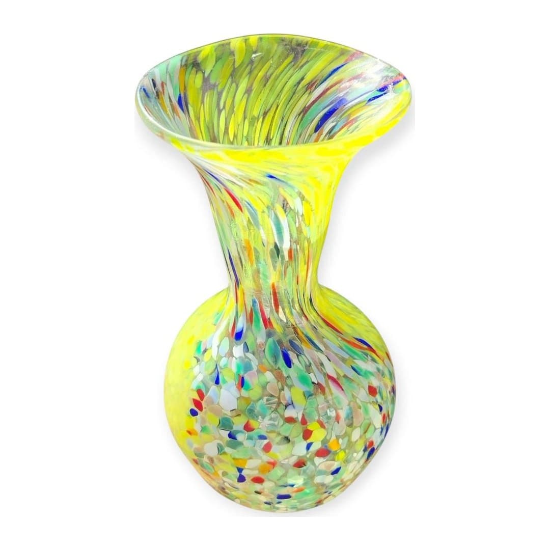 Vaso in Vetro di Murano Originale 17 cm