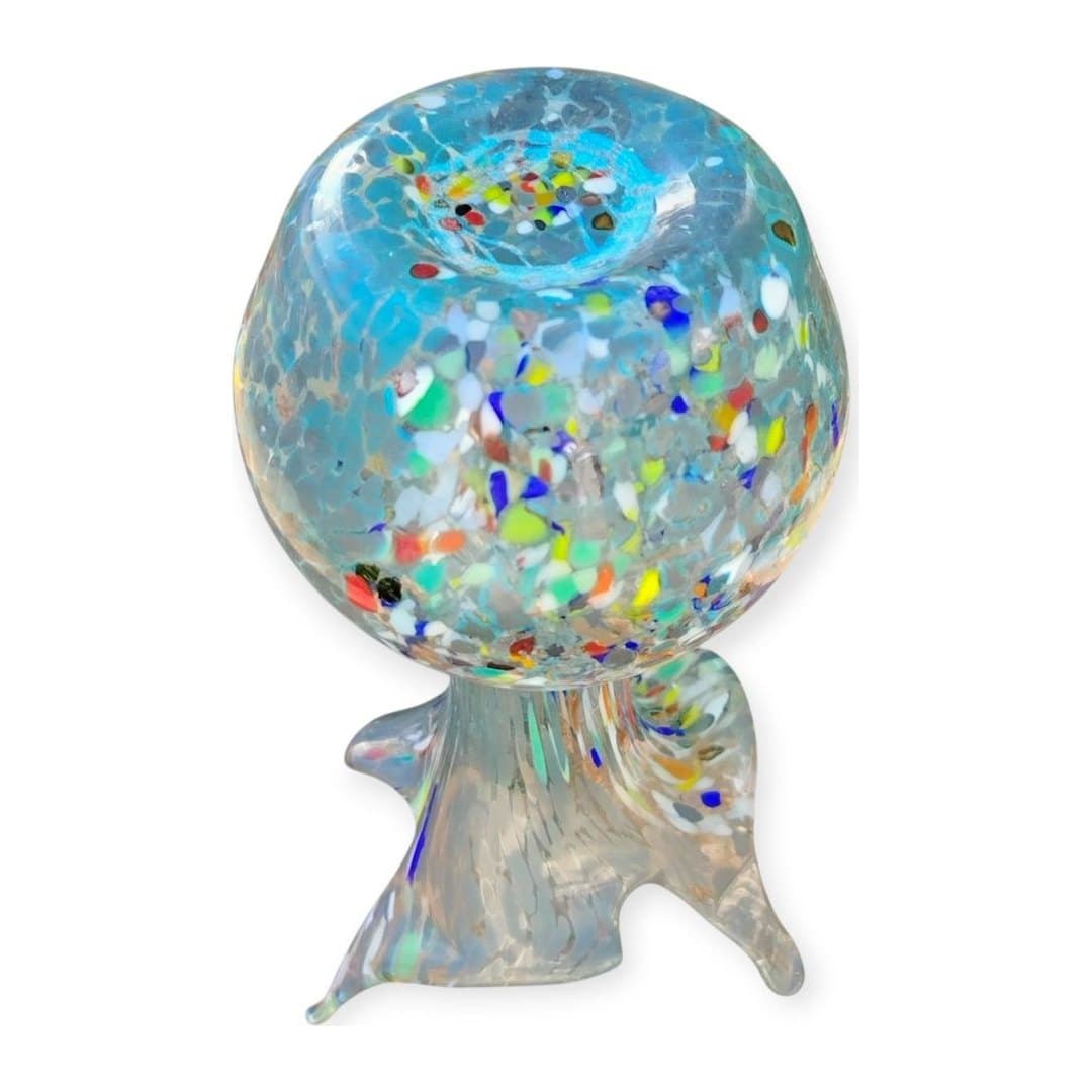 Vaso in Vetro di Murano Originale H 20 cm, vista 5
