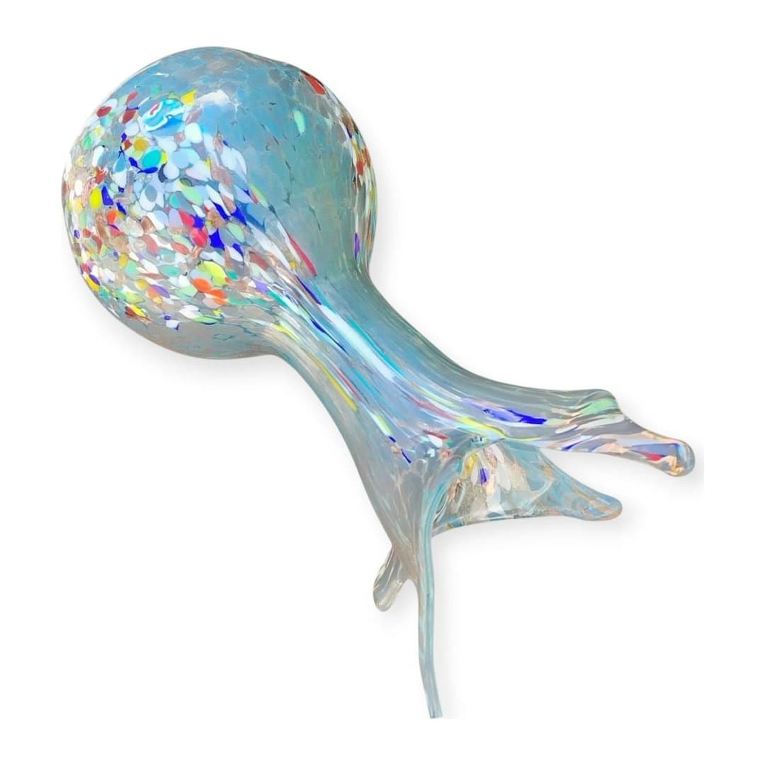 Vaso in Vetro di Murano Originale H 20 cm, vista 7