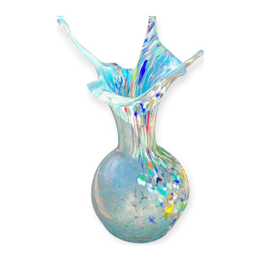 Vaso in Vetro di Murano Originale 20 cm