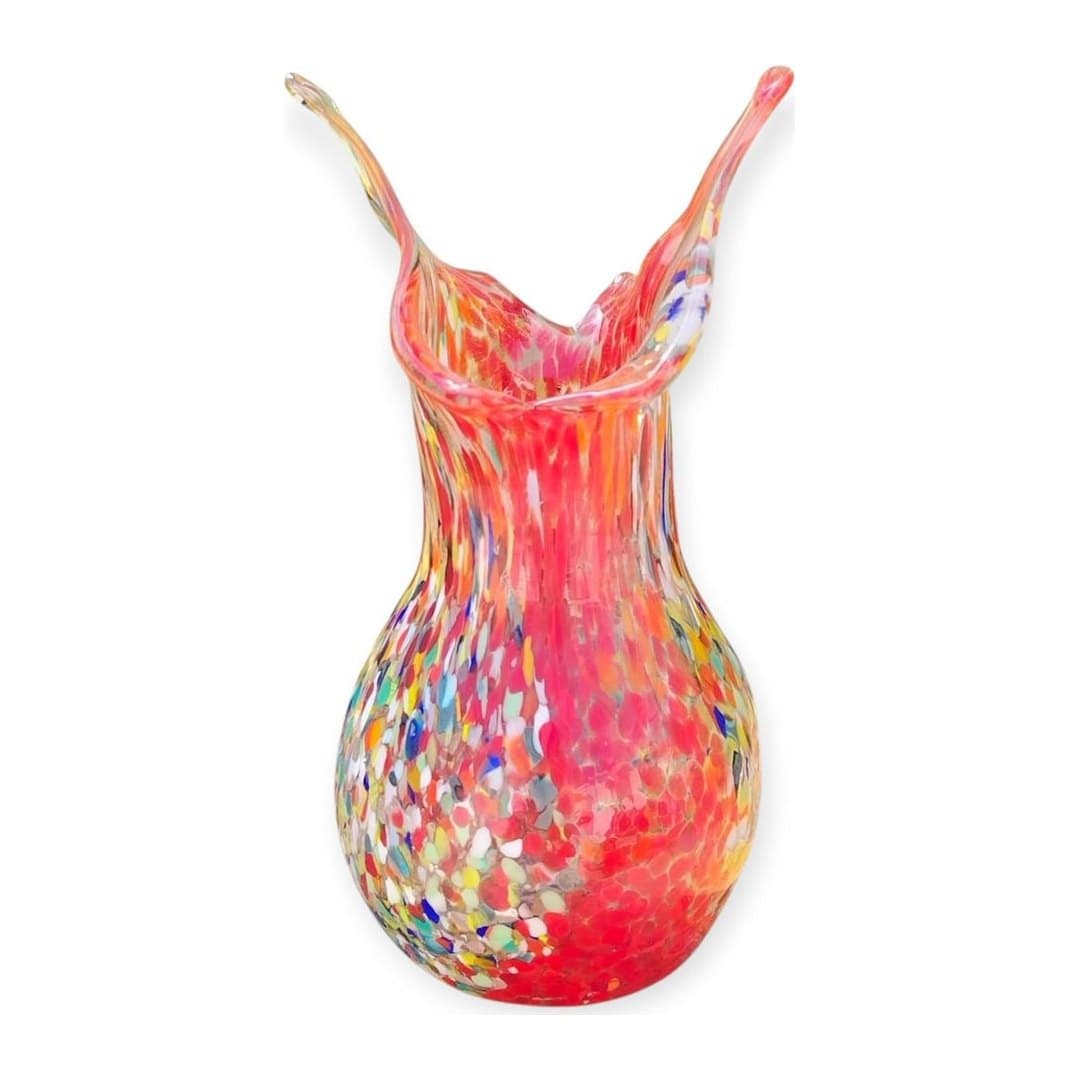 Vaso in Vetro di Murano Originale 20 cm