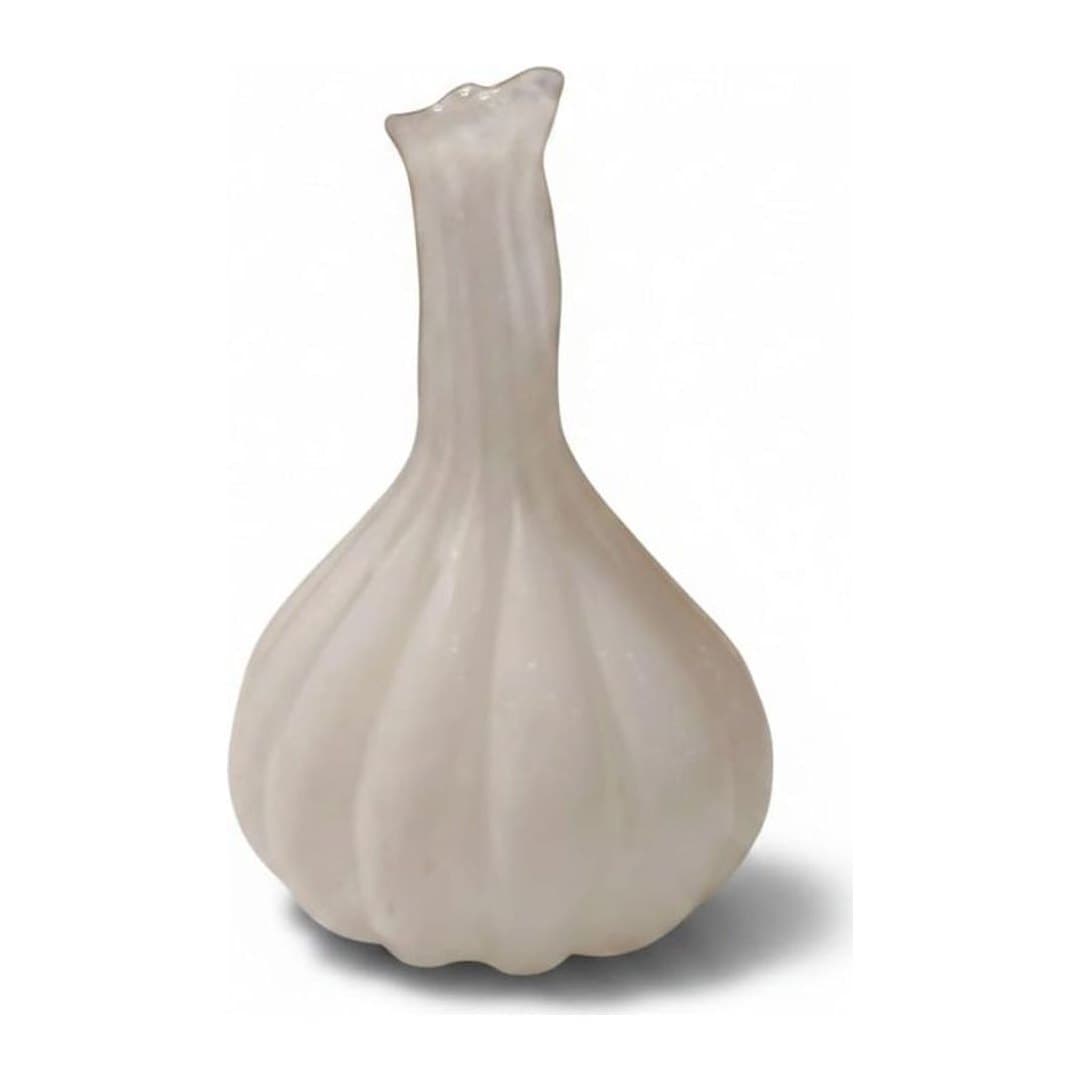 Scultura Aglio in Vetro Soffiato di Murano 10 cm