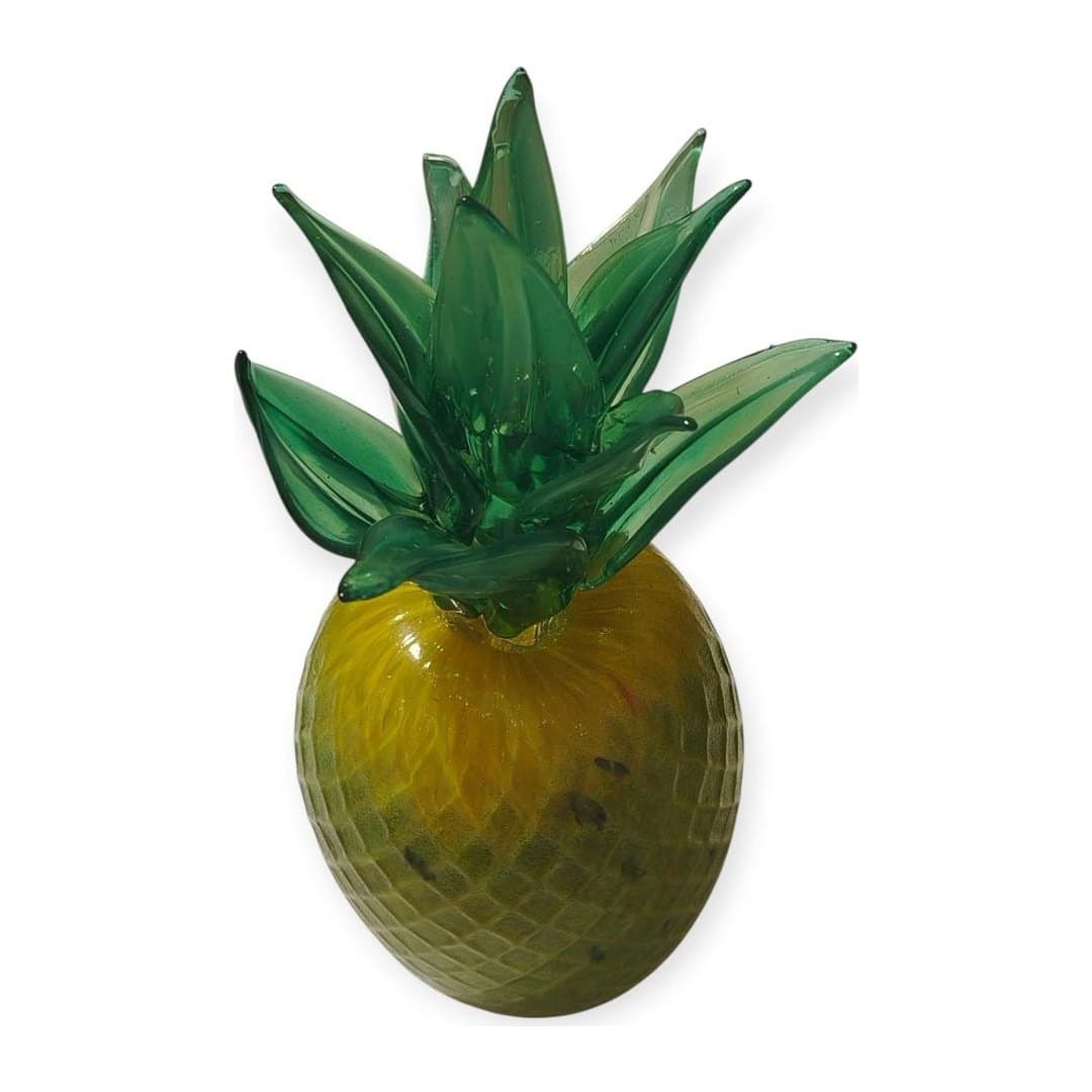 Scultura Ananas in Vetro di Murano Certificato 28 cm, vista 2