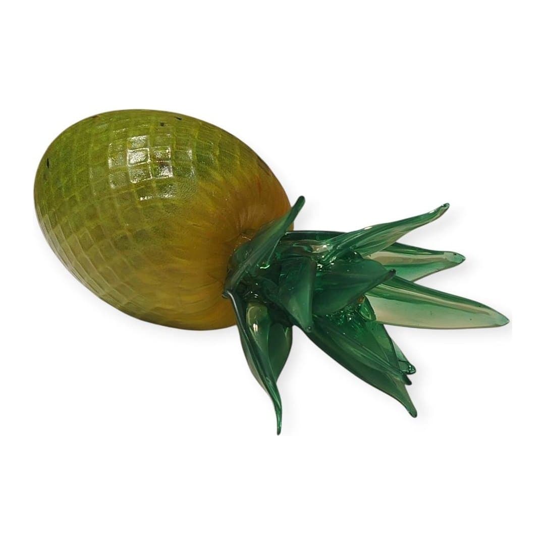 Scultura Ananas in Vetro di Murano Certificato 28 cm, vista 4