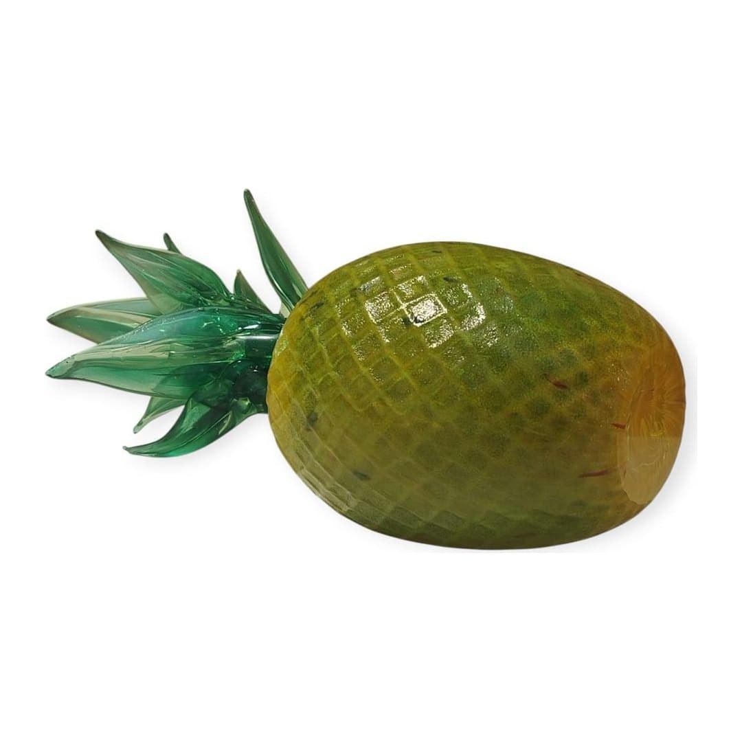 Scultura Ananas in Vetro di Murano Certificato 28 cm, vista 5