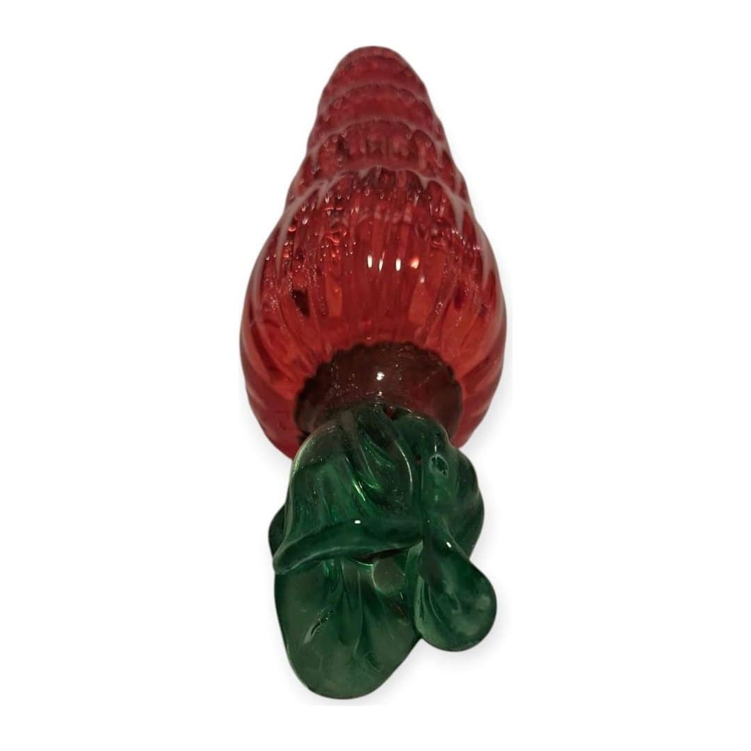 Scultura Carota Vetro Murano 24 cm, vista 4