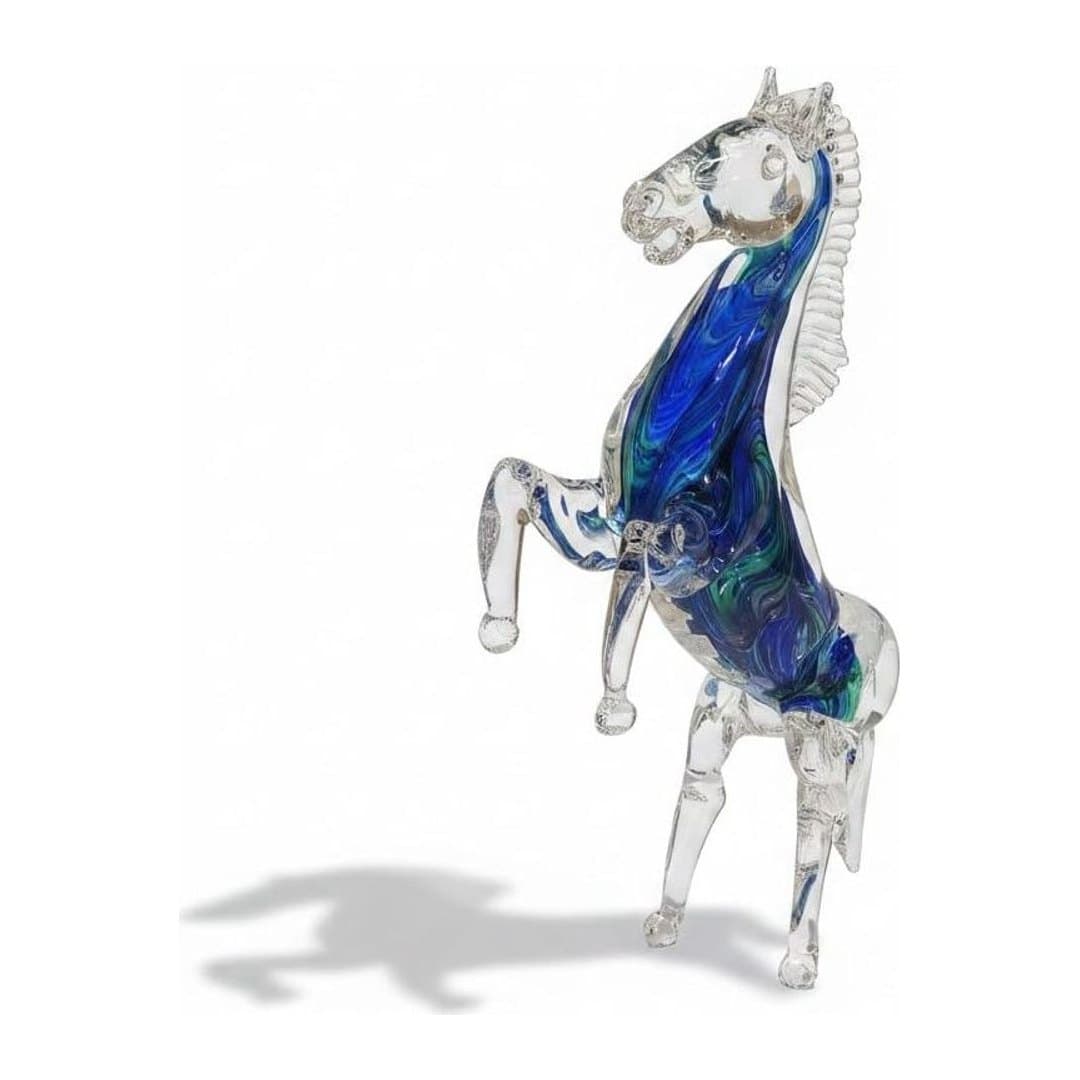 Cavallo Rampante Vetro di Murano 41 cm