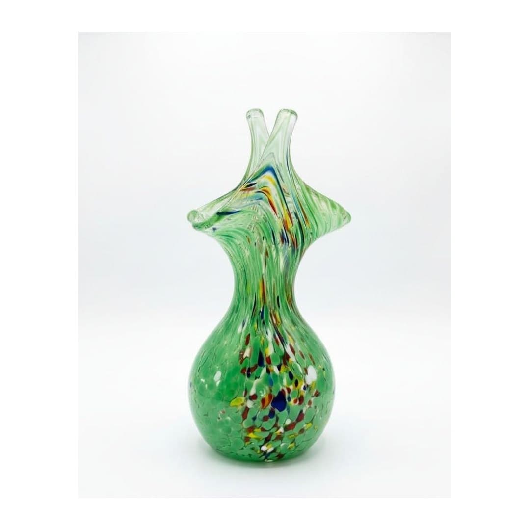Vaso Murano Originale Fatto a Mano H 13 cm, vista 3