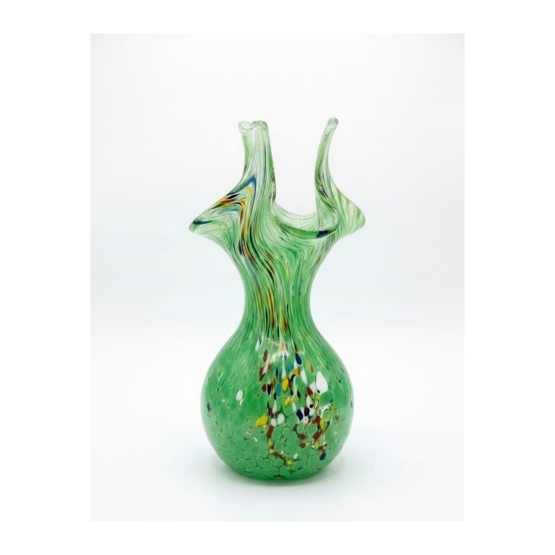 Vaso Murano Originale Fatto a Mano H 13 cm, vista 4