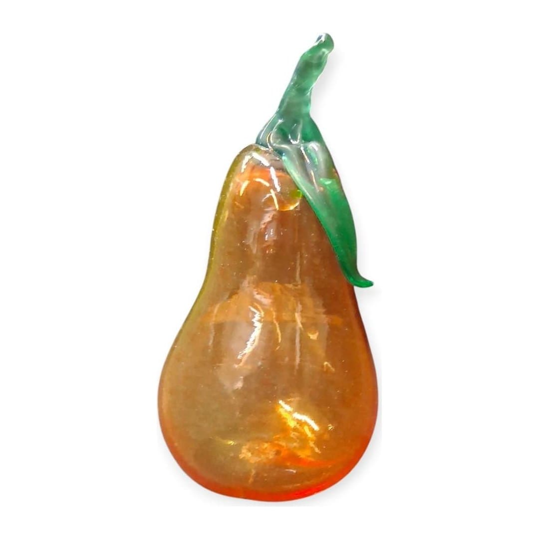 Pera in Vetro Soffiata Murano 18 cm, vista 2