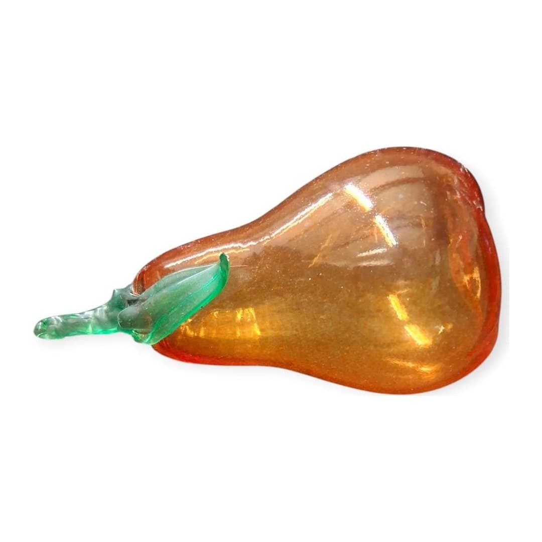 Pera in Vetro Soffiata Murano 18 cm, vista 4