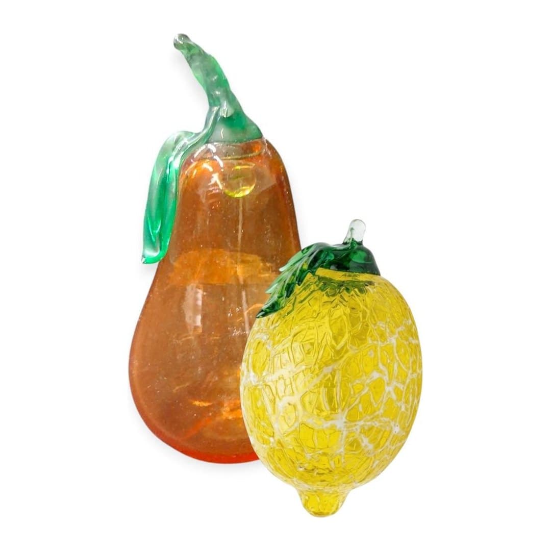 Pera in Vetro Soffiata Murano 18 cm, vista 5