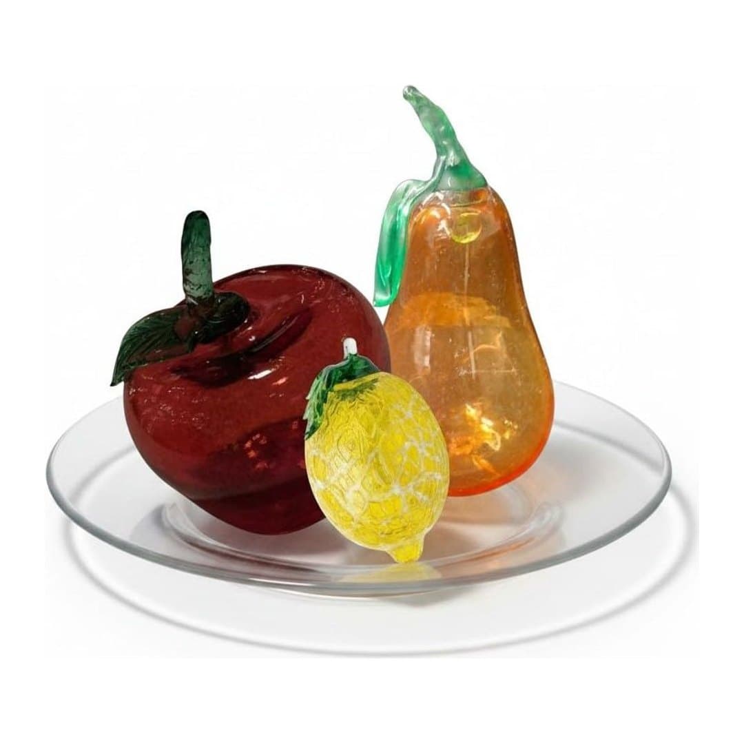Pera in Vetro Soffiata Murano 18 cm, vista 6