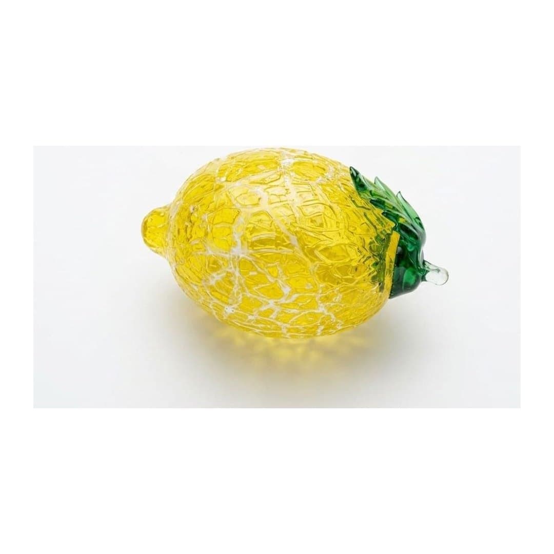 Limone Zest d'Oro in Vetro di Murano 12-13 cm, vista 3