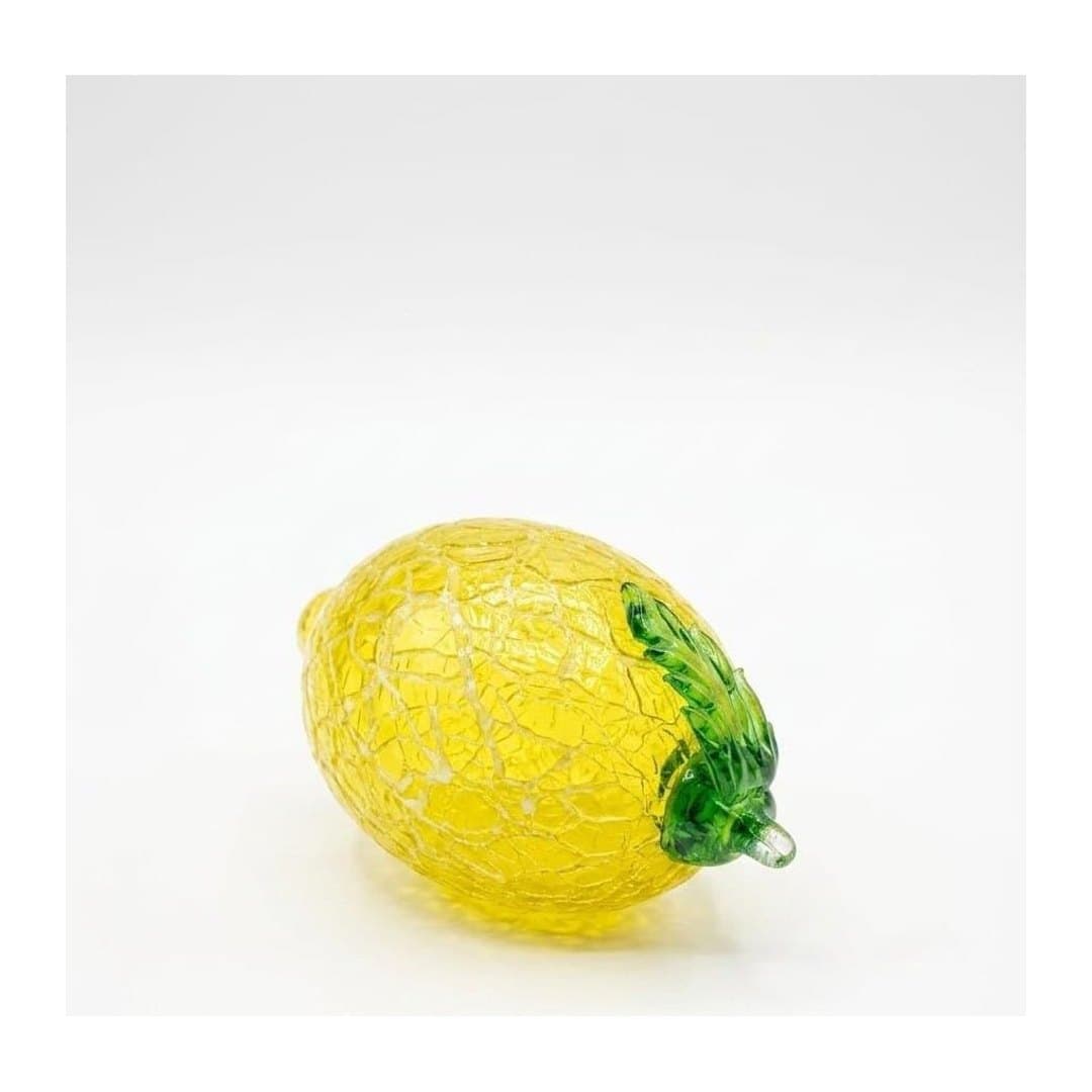 Limone Zest d'Oro in Vetro di Murano 12-13 cm, vista 4