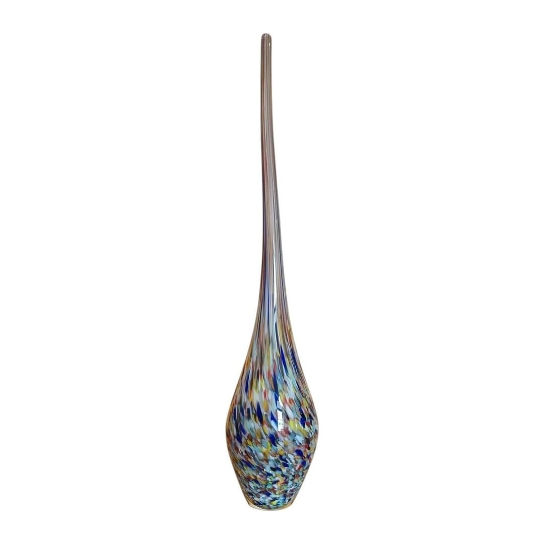 Vaso Alto Inga 67 cm in Vetro di Murano Originale, vista 2