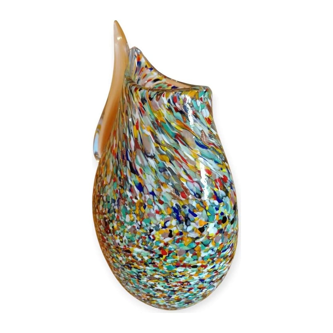 Vaso Vetro di Murano Originale Kate Multicolor 32 cm, vista 6