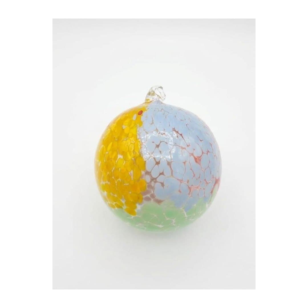 Palla di Natale in Vetro di Murano Soffiato 10 cm, vista 4