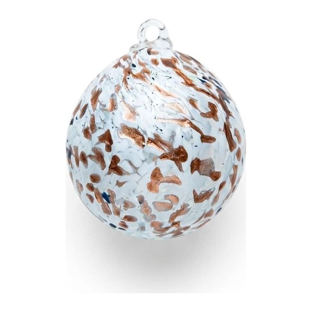 Palla di Natale in Vetro di Murano Soffiato 10 cm, vista 5