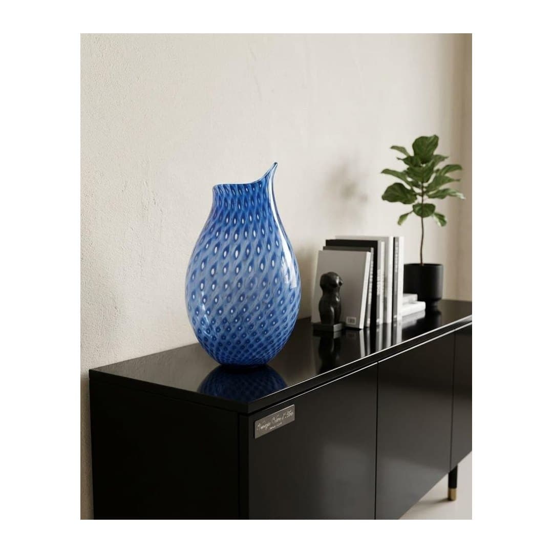 Vaso Danuwa H-36 Vetro di Murano Artigianale, vista 5