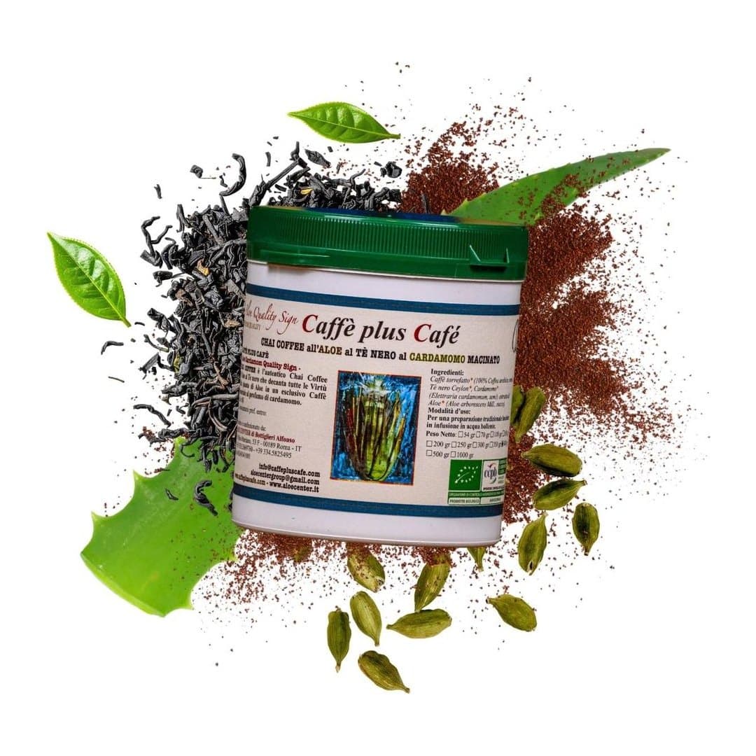 CHAY Coffee all'Aloe con Tè e Cardamomo 400 g