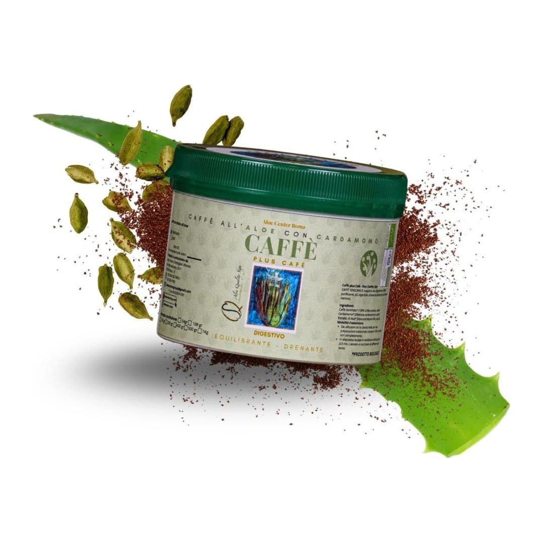 Caffè all'Aloe con Cardamomo Arabica 100% 150 g