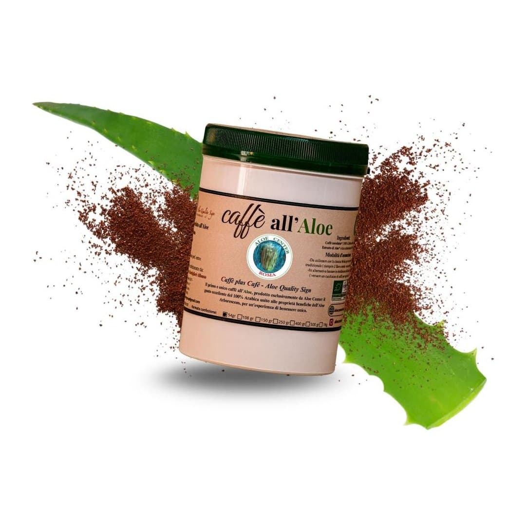 Caffè 100% Arabica con Estratto Naturale di Aloe Arborescens 54 g