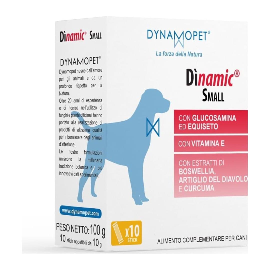Integratore Articolazioni Cane Gatto Dìnamic Small 10 Stick