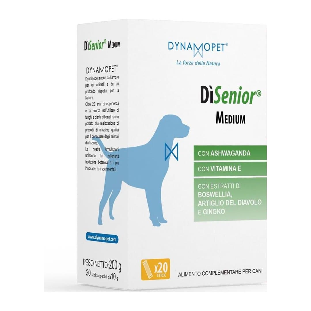 Dìsenior Medium Alimento Complementare Cani Anziani 10 g