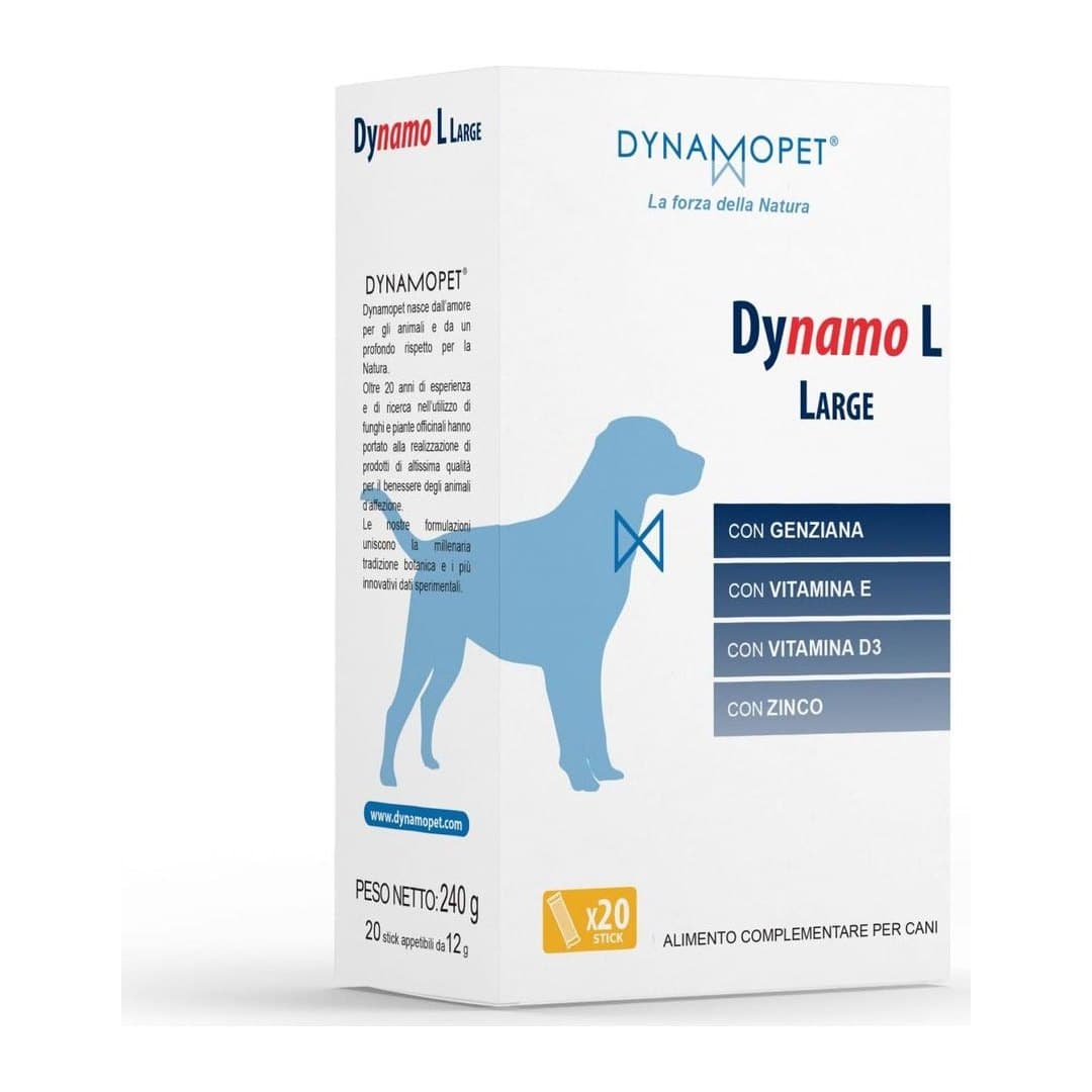 Dynamo L Large Integratore per Cani 12 gr